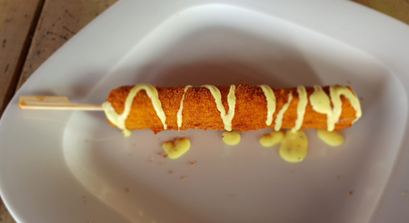 Tom kai deep fried roll